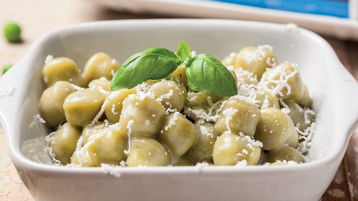 Gnocchi verdi con Capriccio conditi con Arrì Arrì - Arrigoni Formaggi